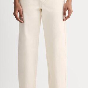 Chic Everlane Utility Straight-Leg Pant - Bone